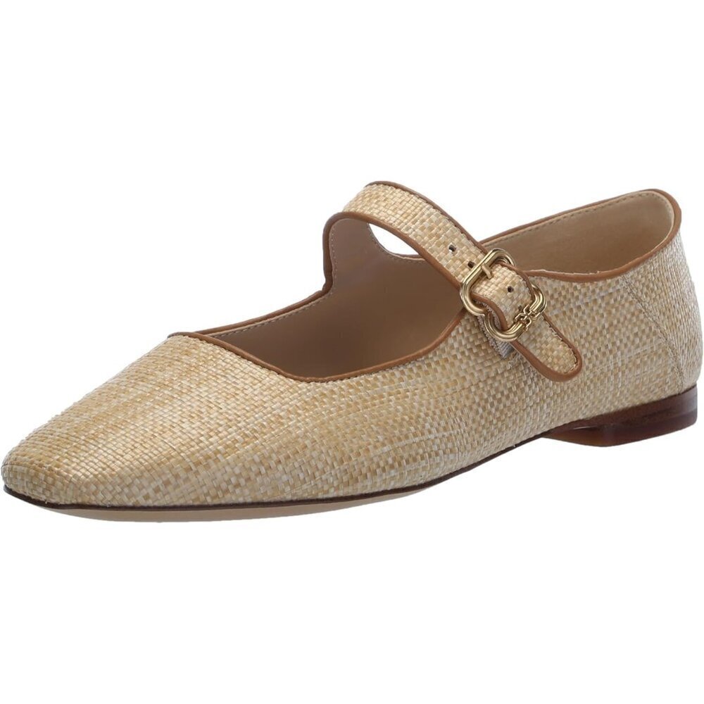 Sam Edelman Womens Beechwood Fabric Closed Pointed Toe Ballet Flat Shoes